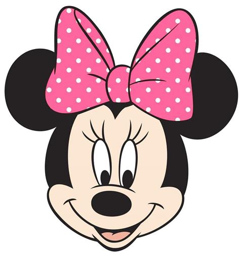 Free Pink Minnie Mouse Face Picture Oppidan Library