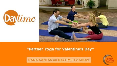 Partner Yoga With Dana Santas On Daytime Tv Youtube