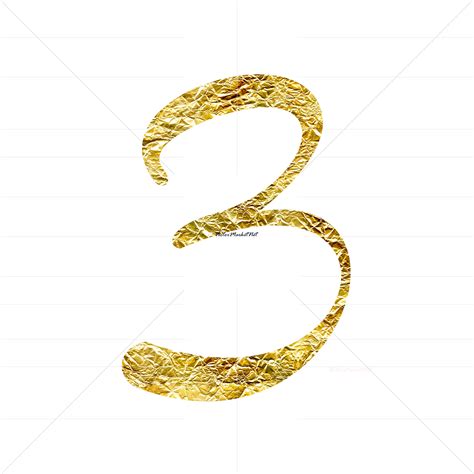 Gold Numbers Gold Glitter Numbers Numbers Clip Art Instant Etsy