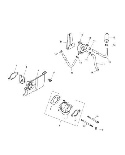 G4010 19hp Zero Turn Radius Mower 207 1209 018 Fuel System