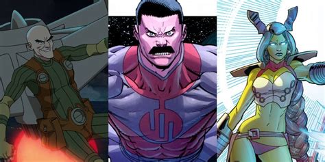 Invincible Main Comic Book Villains Ranked Laughable To Coolest