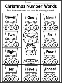 See more ideas about kindergarten worksheets, kindergarten, kindergarten activities. Christmas Kindergarten Math Worksheets (Common Core ...