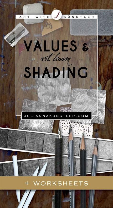 Value Scale And Shading Techniques Lesson Plan For Beginners Middle
