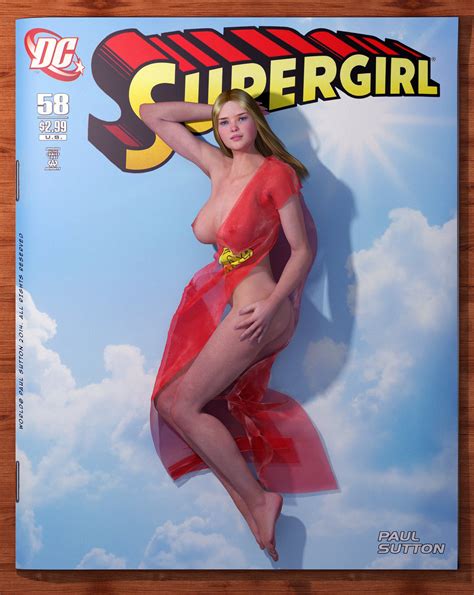 Sexy 3d Cover Art Supergirl Porn Pics Compilation Superheroes