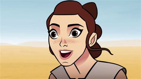 Rey Piloting Skills In Star Wars Forces Of Destiny Episode 2 The Mary Sue