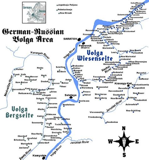 Ethnic Germans In Russia They Migrated To The Volga During The Reign