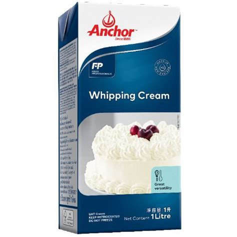 Delivery 7 days a week. Anchor UHT Dairy Whipping Cream (1L) | Shopee Malaysia