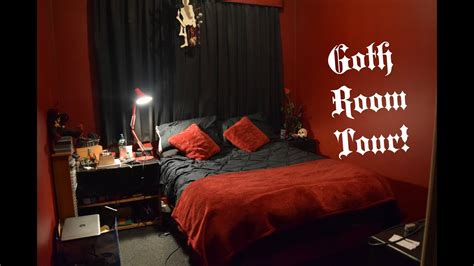 35+ extraordinary bedroom magical decora. Room Tour | Simple Goth Bedroom! - YouTube