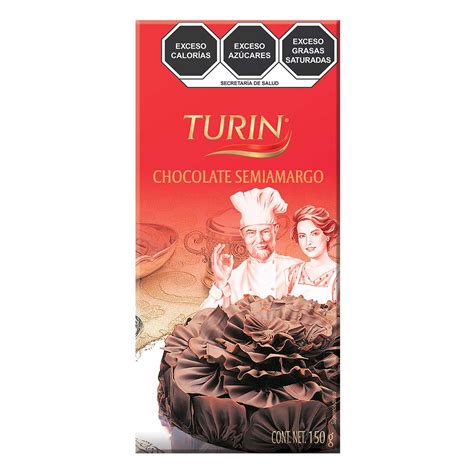 Precios Barra Turin Chocolate Semiamargo 150g Compara Y Ahorra Sucom