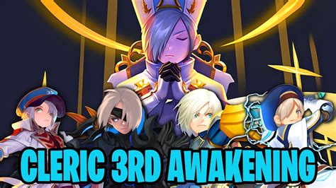 Cleric 3rd Awakening Skill Preview Dragon Nest YouTube