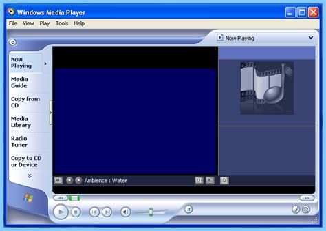 Windows Media Player 9 Windows Media Player