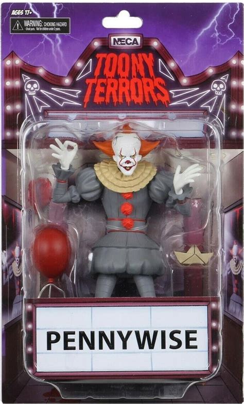 Neca Toony Terrors Series 1 Freddy Jason Pennywise 1990 Pennywise