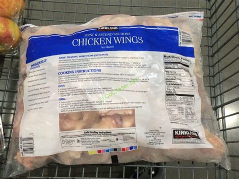 Or get free samples on every visit? Costco-382872-Kirkland-Signature-Chicken-Wings-bag ...