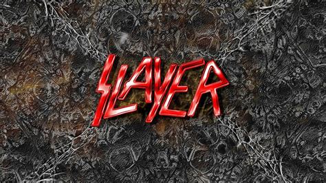 Download Slayer Thrash Metal Band Logo Wallpaper