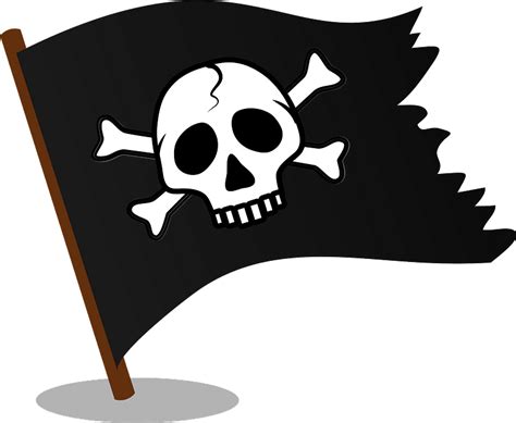 Jolly Roger Pirate Flag Clipart Free Download Transparent Png Creazilla