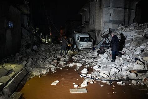 Terremoto Epicentro Nella Turchia Meridionale Vicino Al Confine Con La