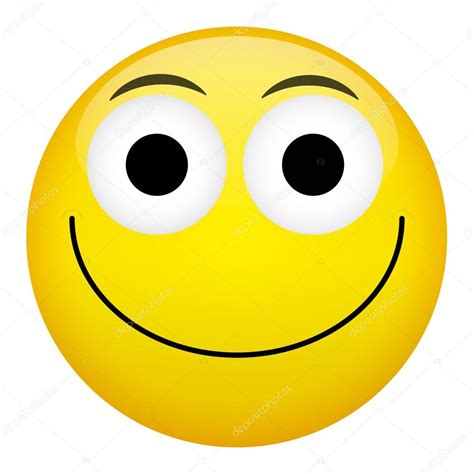 Breiten Lächeln Lachen Emotion Emoji Vektor Illustration — Stockvektor