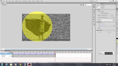 2d Animation Masking Demo Adobe Flash Cs6 Youtube