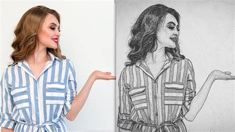 Quick And Easy Way To Convert A Photo Into Pencil Sketch In Photoshop