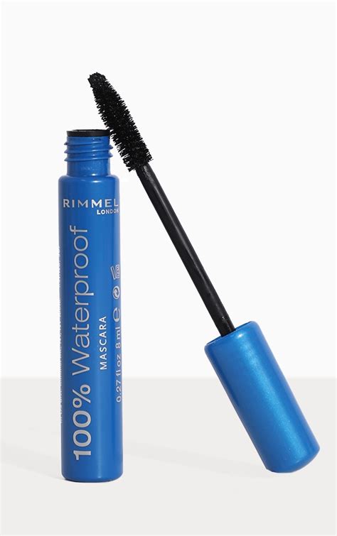 Rimmel 100 Waterproof Black Mascara Beauty Prettylittlething Usa