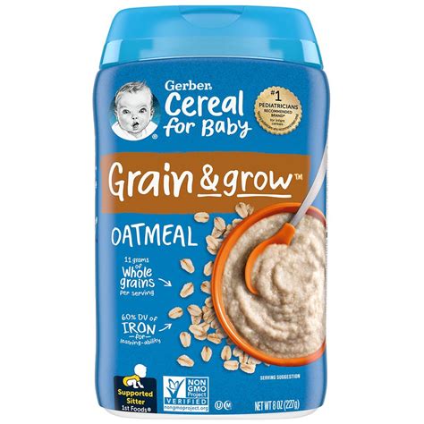 Gerber Baby Cereal Oatmeal Walgreens