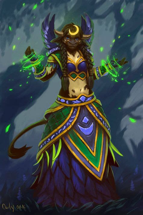 14 Tauren Druid Ideas Tauren Warcraft Art Fantasy Characters