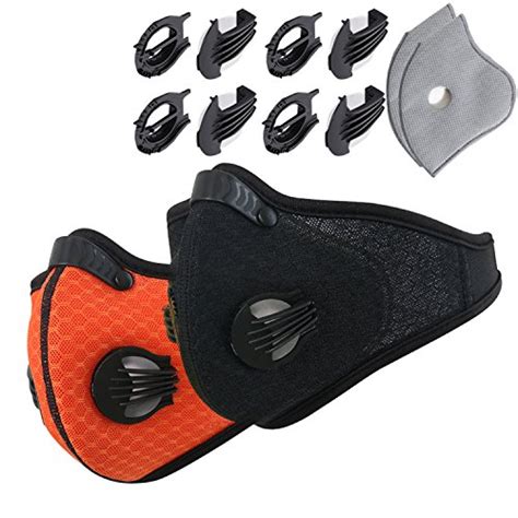 Novemkada Dustproof Masks Activated Carbon Dust Mask With Extra Filter Cotton Sheet And Valves