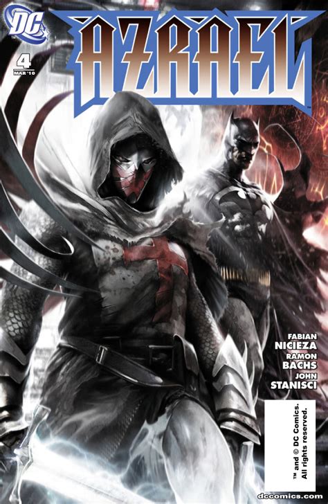Azrael is the angel of death in islam and some jewish traditions, and is referenced in sikhism. DC Reviews: Azrael #10 | ComicAttack