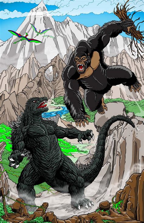 King Kong Vs Godzilla By Kaijuverse On Deviantart
