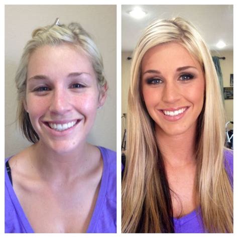20 Unbelievable Before And After Make Makeup Photos Photo Makeup