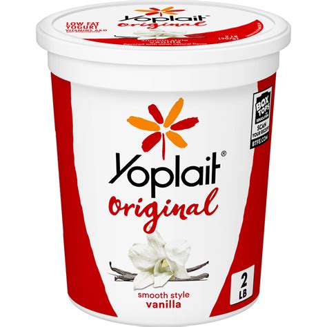 Yoplait Original Yogurt Vanilla Low Fat Yogurt 32 Oz