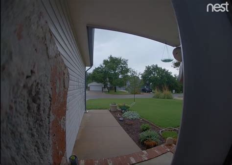 Woman Wanted To Know Who Was Ringing Her Doorbell So When She Checked Her Camera She Was Taken