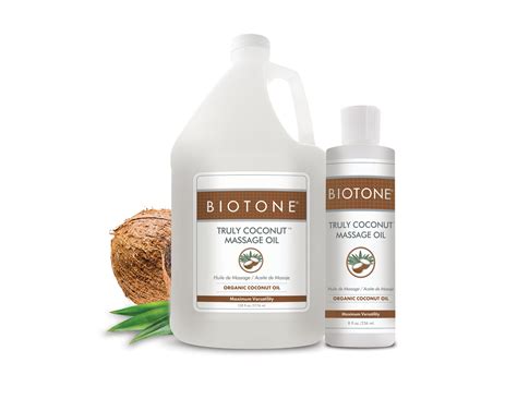 Biotone Introduces New Coconut Massage Oil