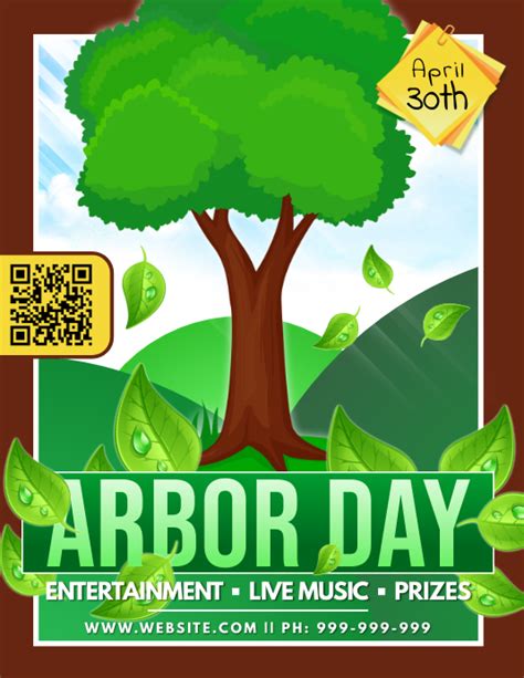 Copy Of Arbor Day Poster Postermywall