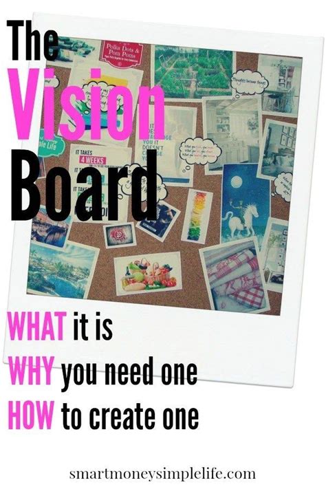 The Vision Board What It Is Why You Need One And How To Create It