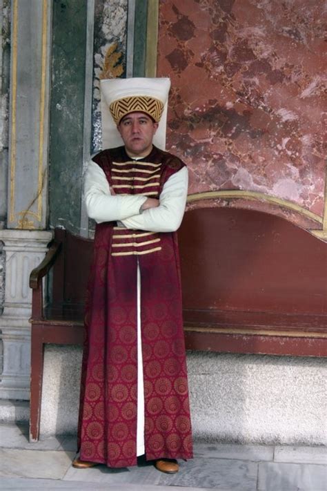Topkapi Palace Guard Istanbul He Was Standing Guard At The Gate Of