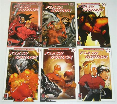 Amazon Com Flash Gordon Vf Nm Complete Comic Book Series Ardden