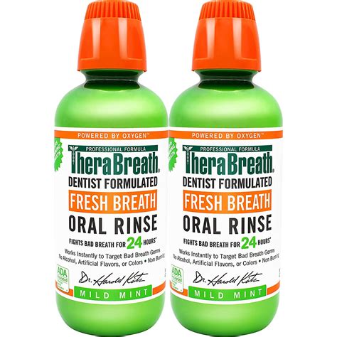 Therabreath Fresh Breath Dentist Formulated Oral Rinse