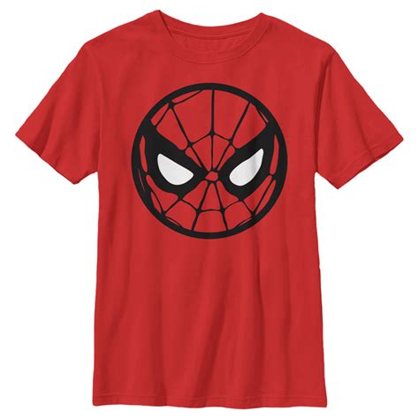 Boys Marvel Spider Man Large Icon T Shirt Fifth Sun