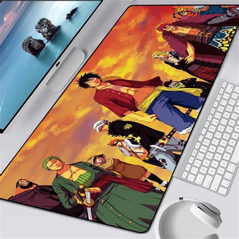 Animation Art And Characters Anime One Piece Mouse Pad Mat Boa Hancock Nami Nico Robin Keyboard