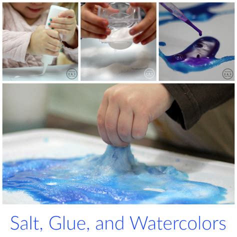 Salt And Watercolor Painting
