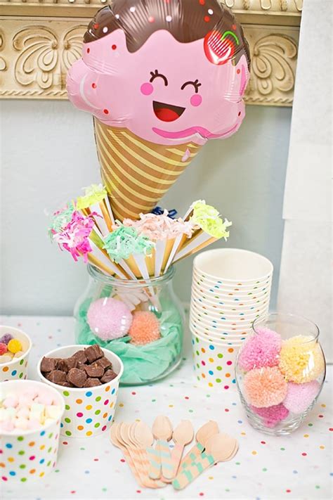 How To Plan A Cute And Simple Ice Cream Party For Kids