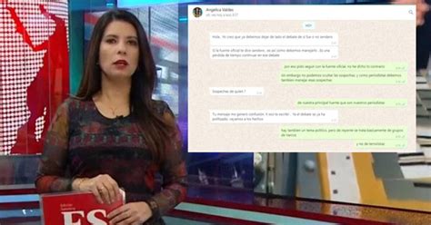 Canal N Difundió Por Error Chat De Whatsapp De Angélica Valdés Y Fue Viral