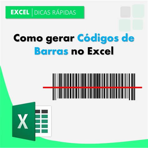 Como gerar Código de Barras no Excel Smart Planilhas