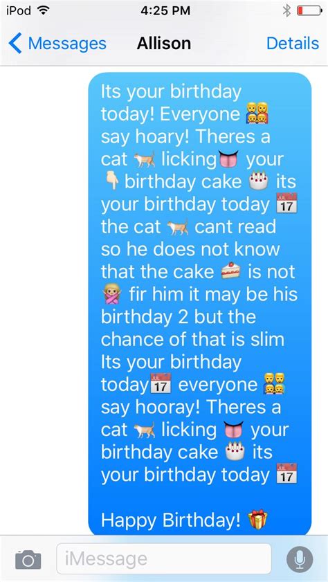 How would you like it? This is what i would send my best friend on her birthday ...