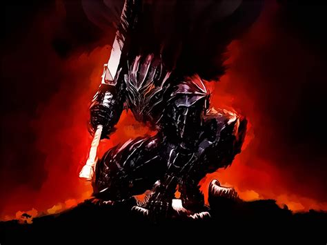 Doppelganger33 Ltd Manga Anime Berserk Guts Armour Armor Sword Large