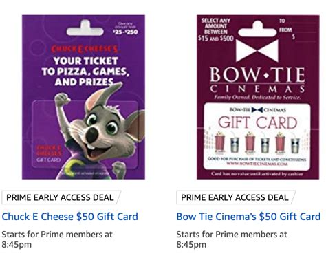 Treat your kids to a chuck e. Expired Amazon: Save on Gift Cards For Chuck E. Cheese & Bow Tie Cinema's - Doctor Of Credit