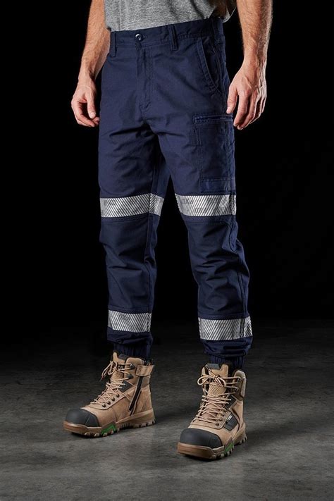 Fxd Reflective Stretch Cuffed Work Pants Ausworkwear Safety