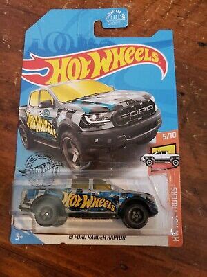 Hot Wheels Ford Ranger Raptor Hw Hot Trucks Blue Ebay My Xxx Hot Girl