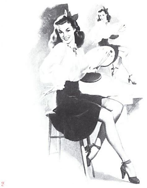 Gcgepu 021 1949 Miss Sylvania — Gil Elvgren